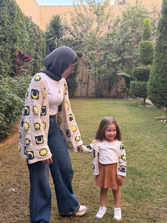 Bundle - Two Ramadan Cardigans ( Mother & Daughter )