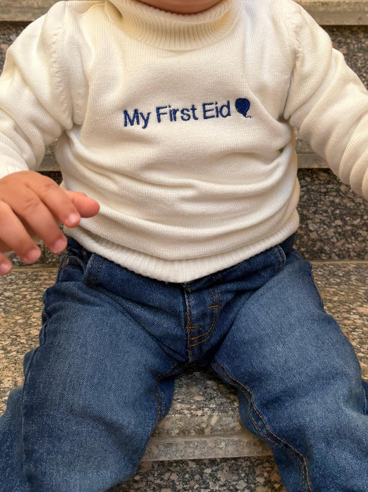 Boys' Classic Half Collar in White