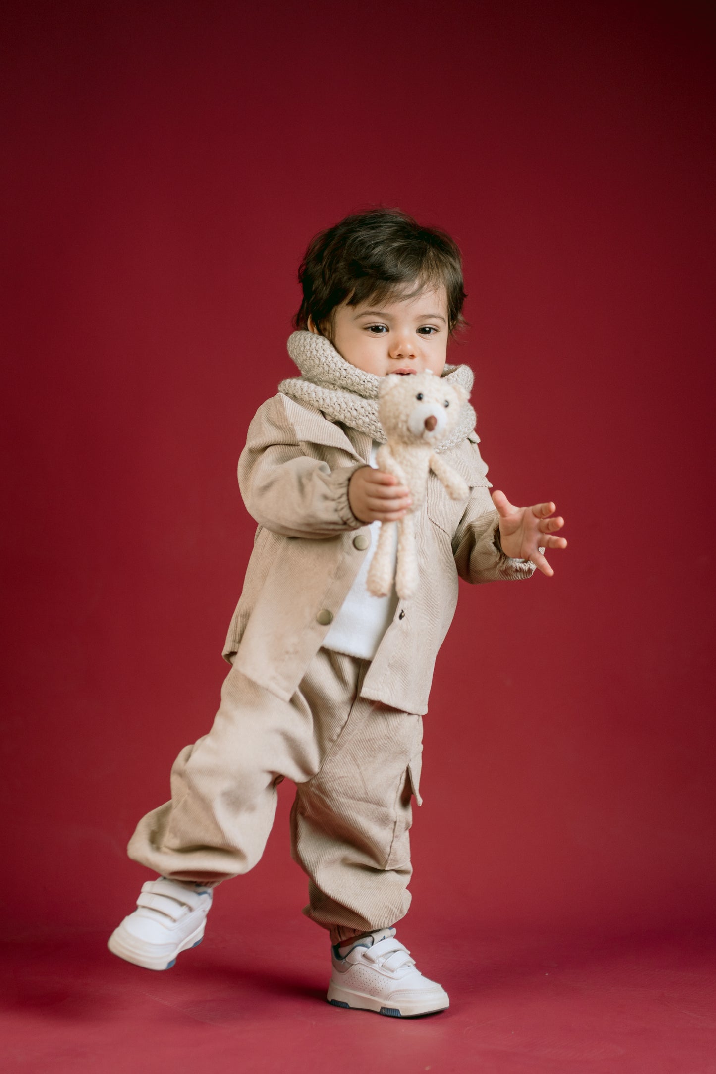 Velvet Beige Set