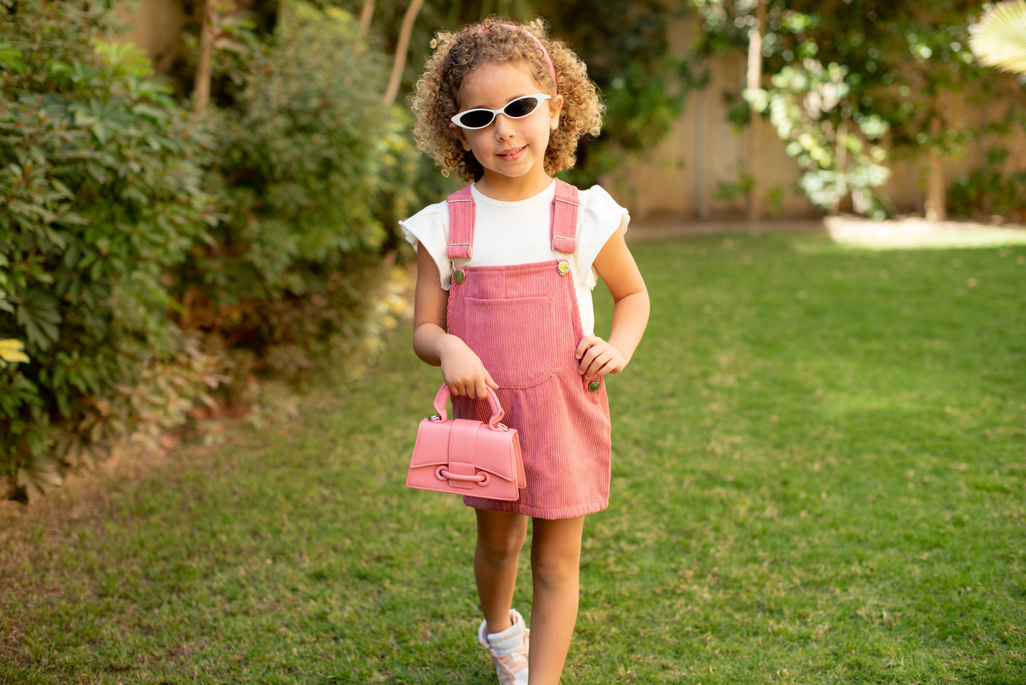 Pink Velvet Dress