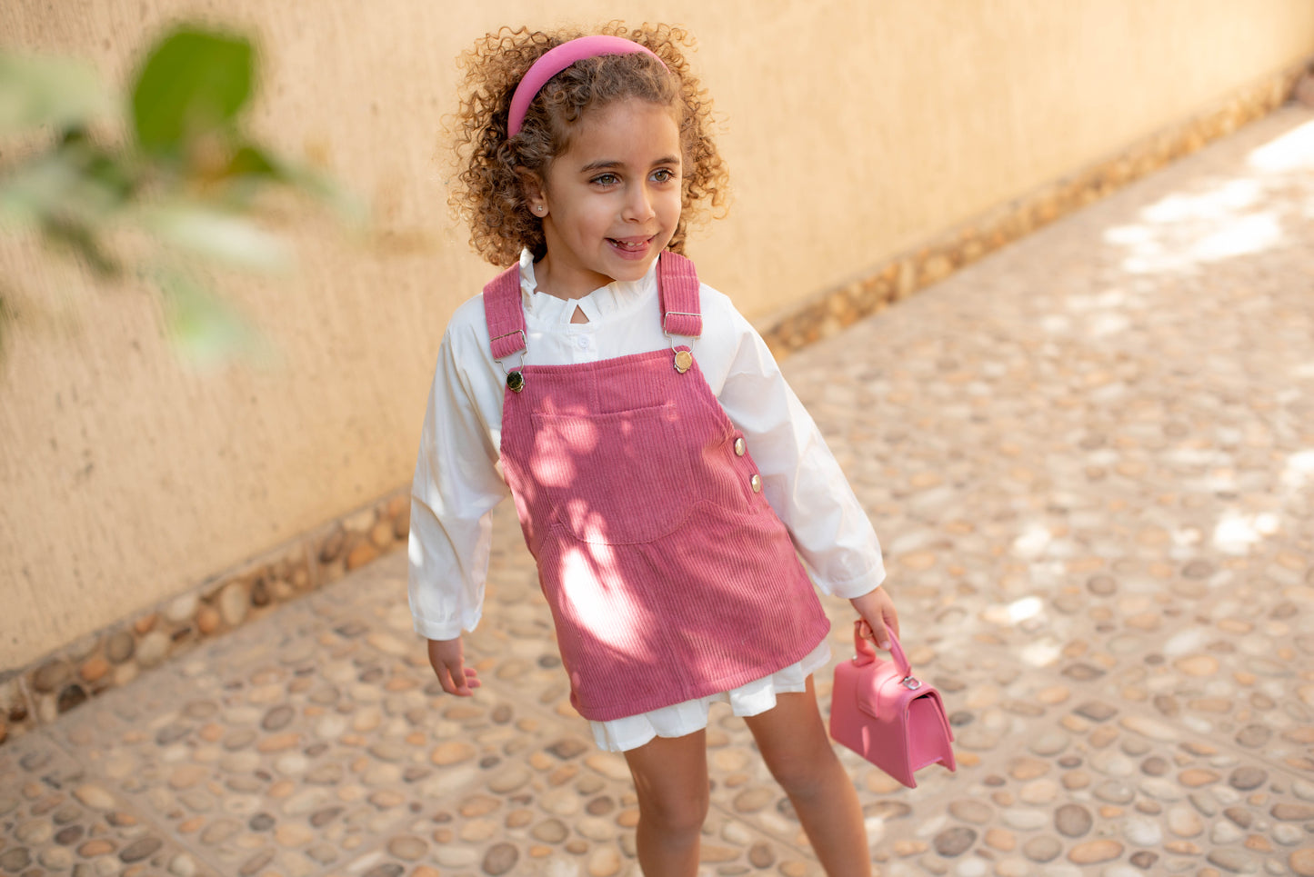 Pink Velvet Dress