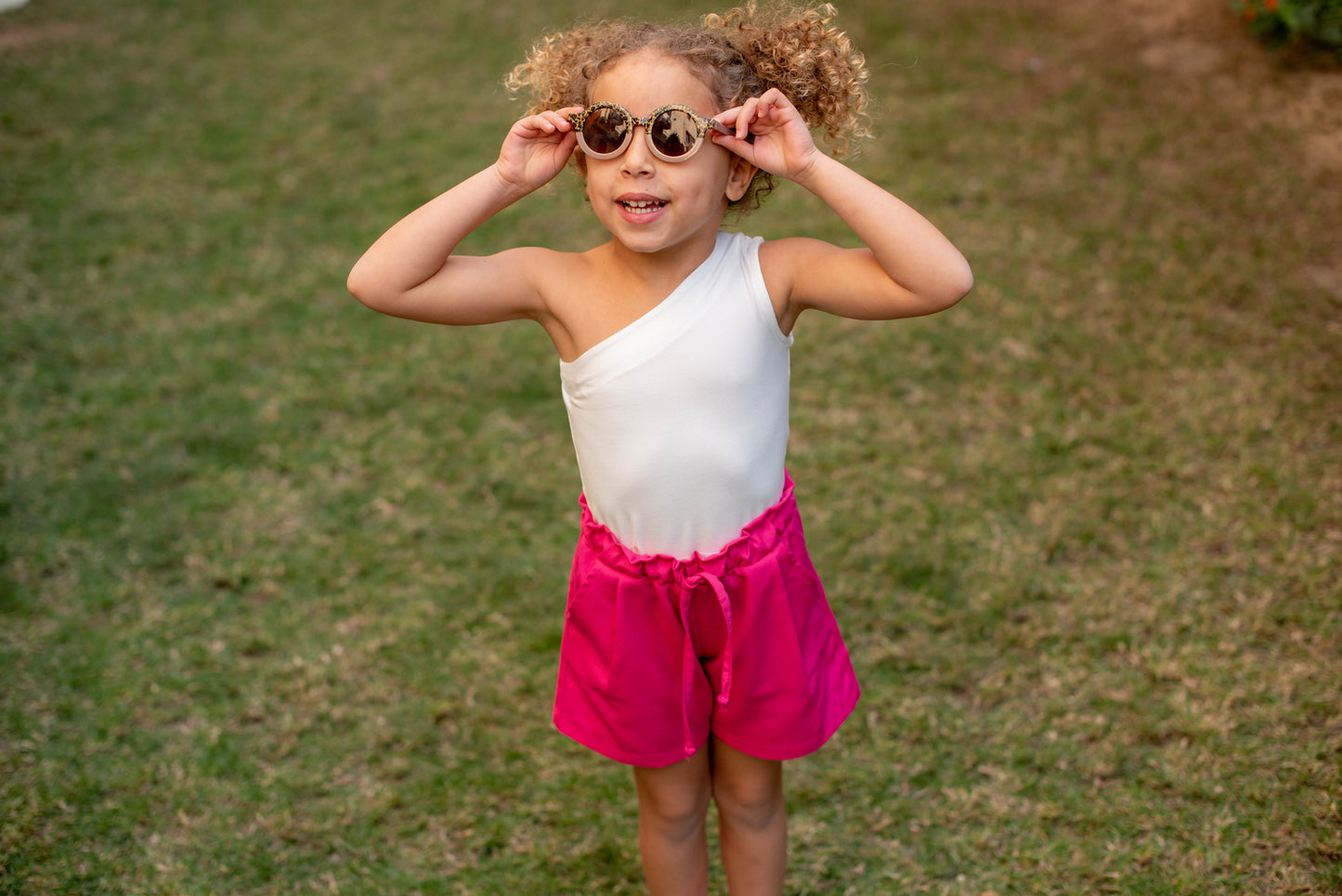 Fuchsia Linen 3-Piece Set