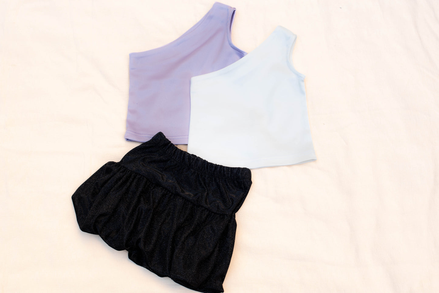 Black Shimmer Skirt