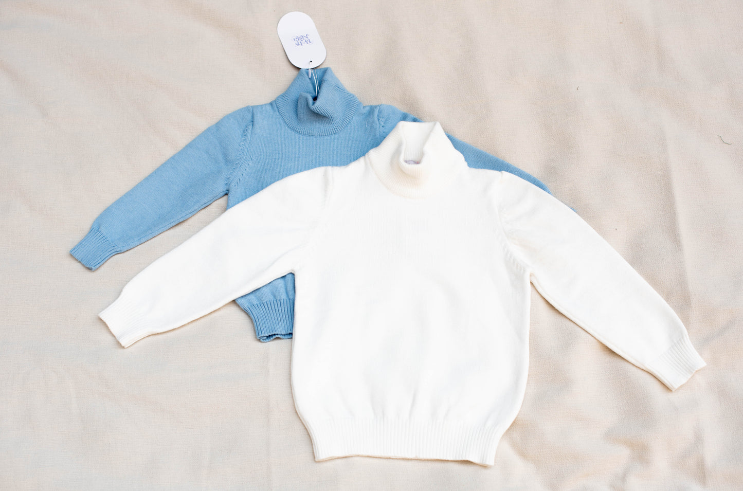 Boys' Classic Half Collar in White