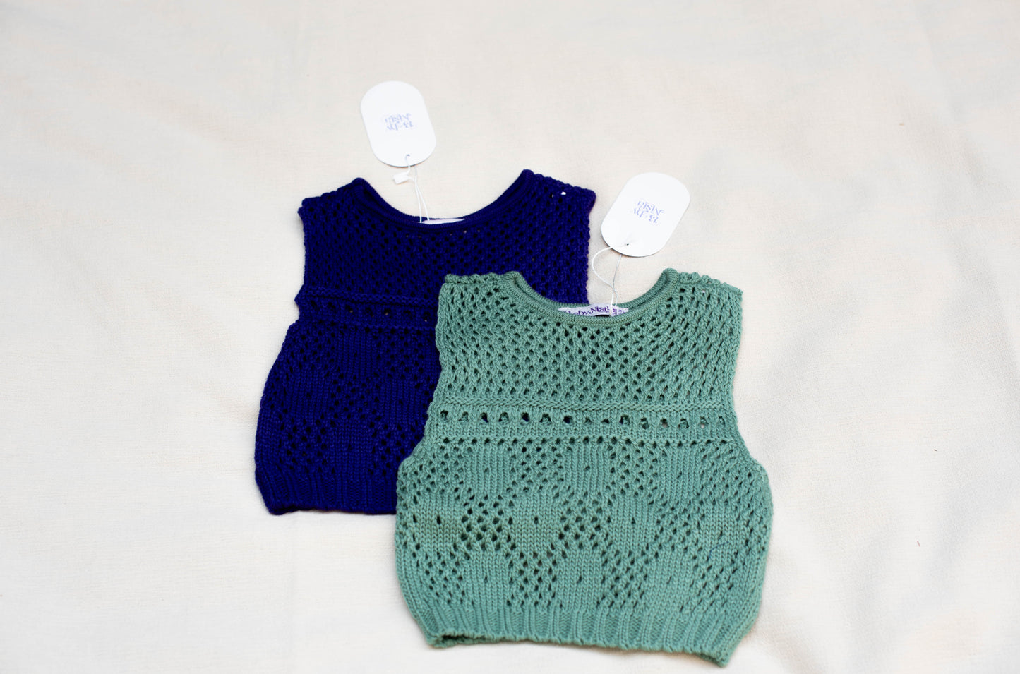 Knit Vest in Mint