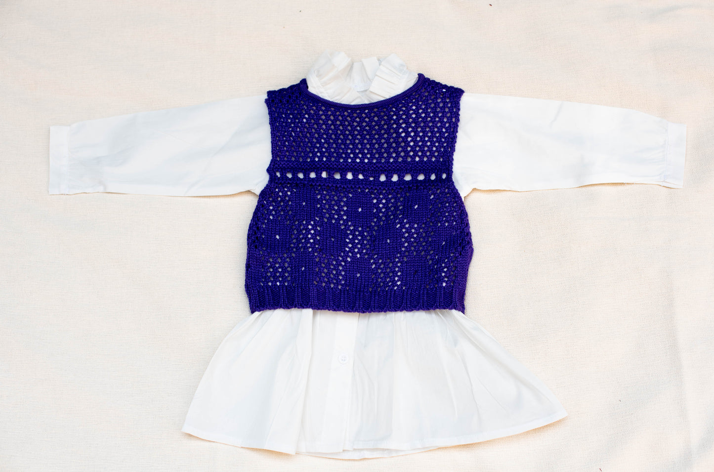 Knit Vest in Mint
