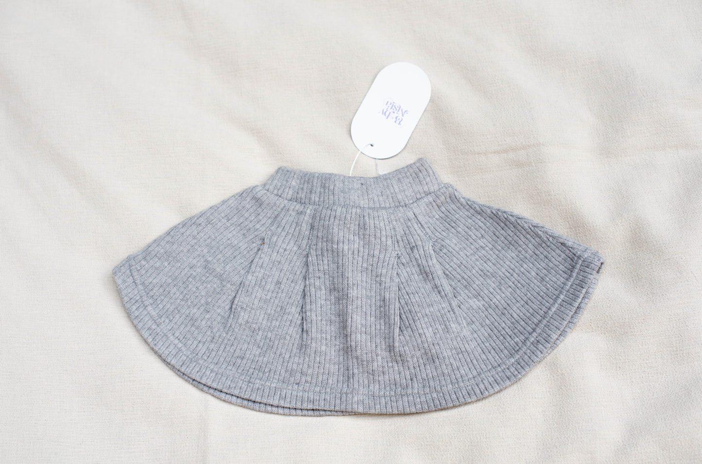 Wool Skirt in Grey