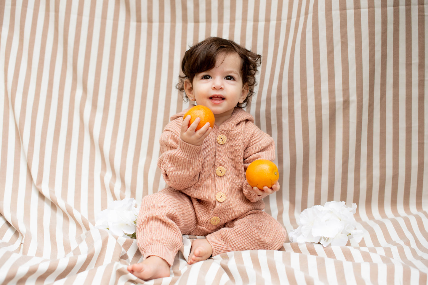 Unisex Knit Onesie in Cashmere