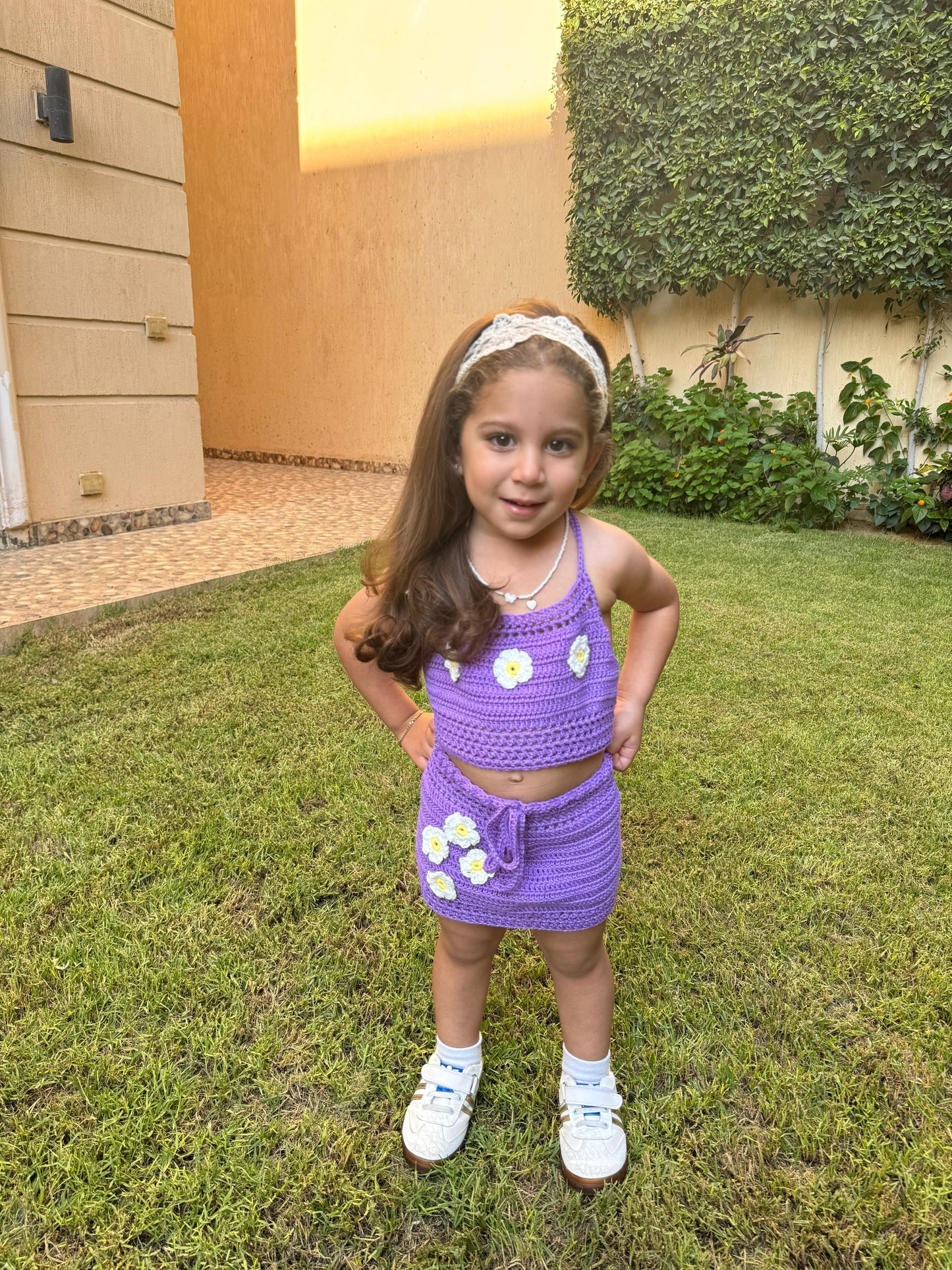 Purple Crochet Set