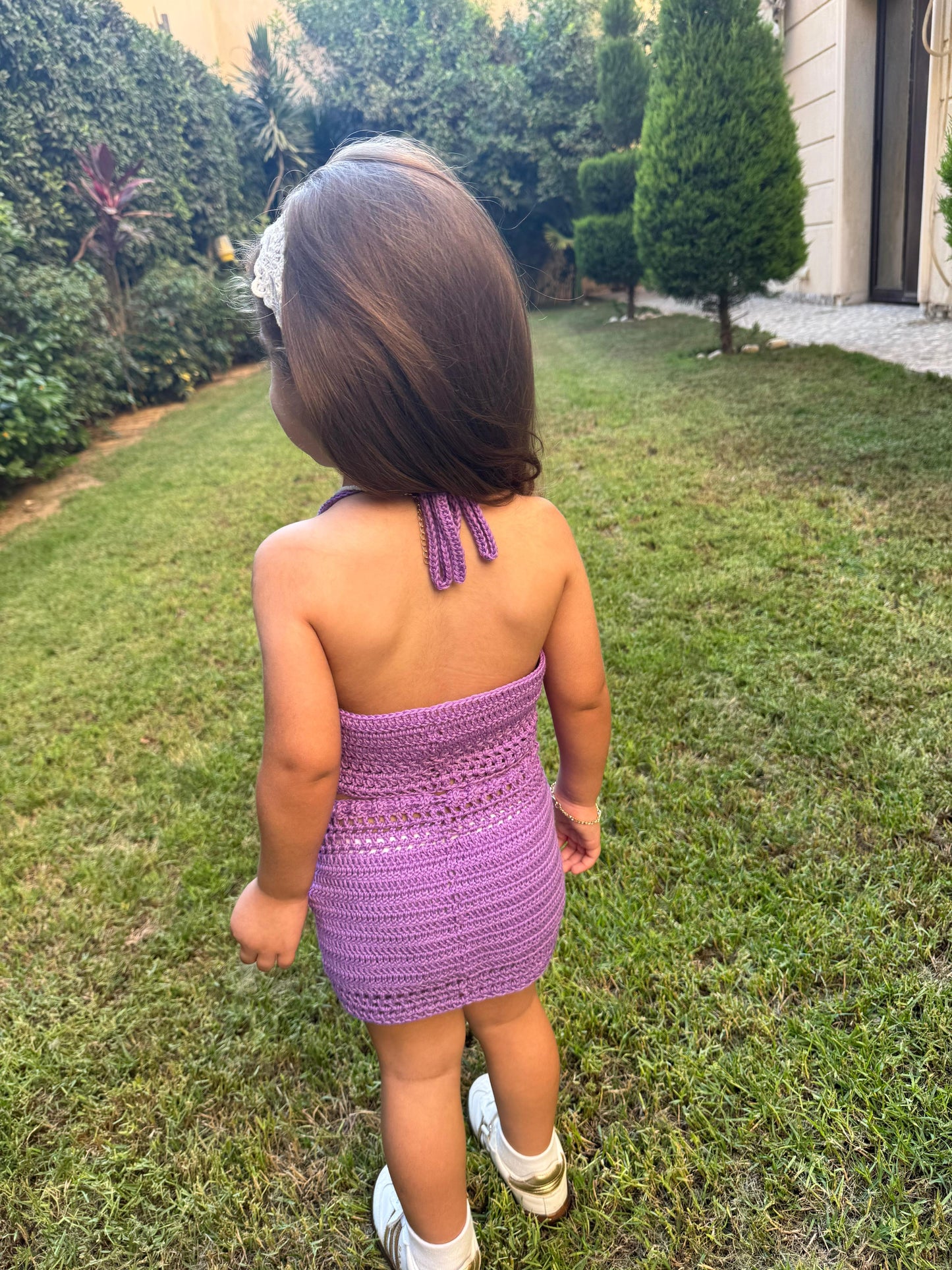 Purple Crochet Set