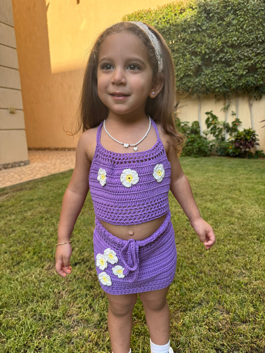 Purple Crochet Set