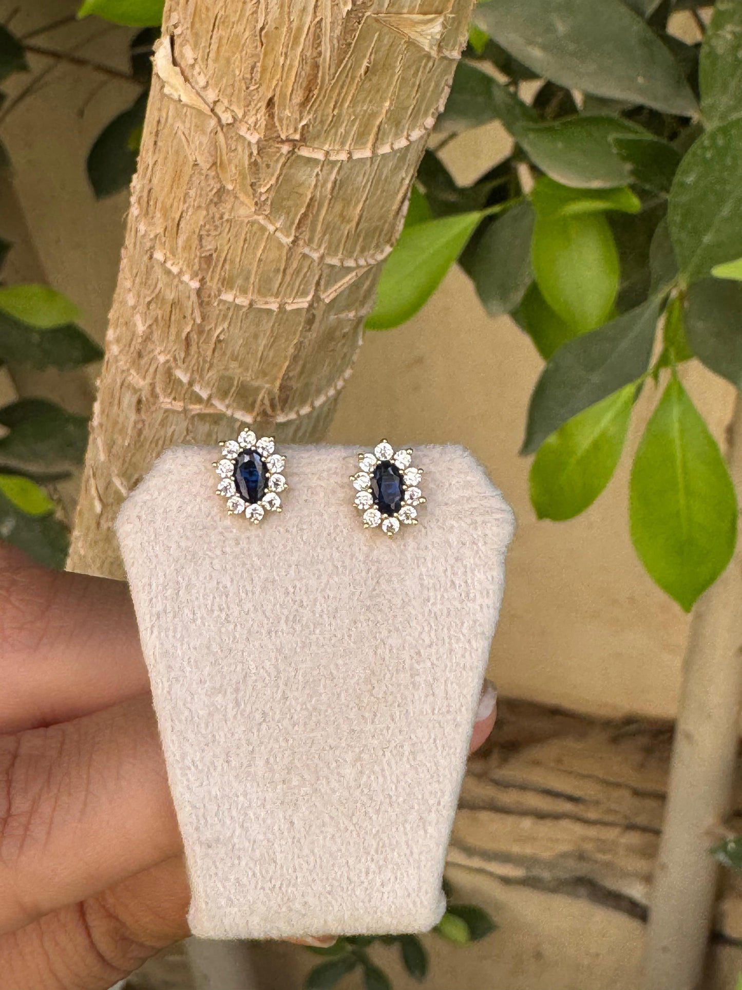 Sapphire Earrings