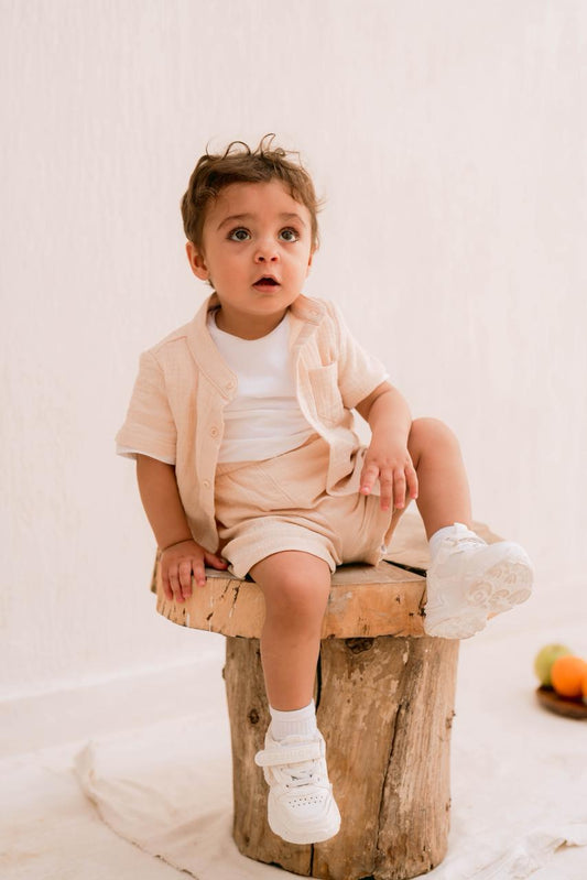 Linen Beige Set