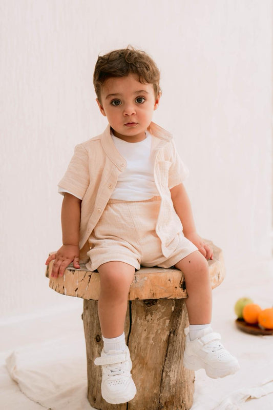 Linen Beige Set