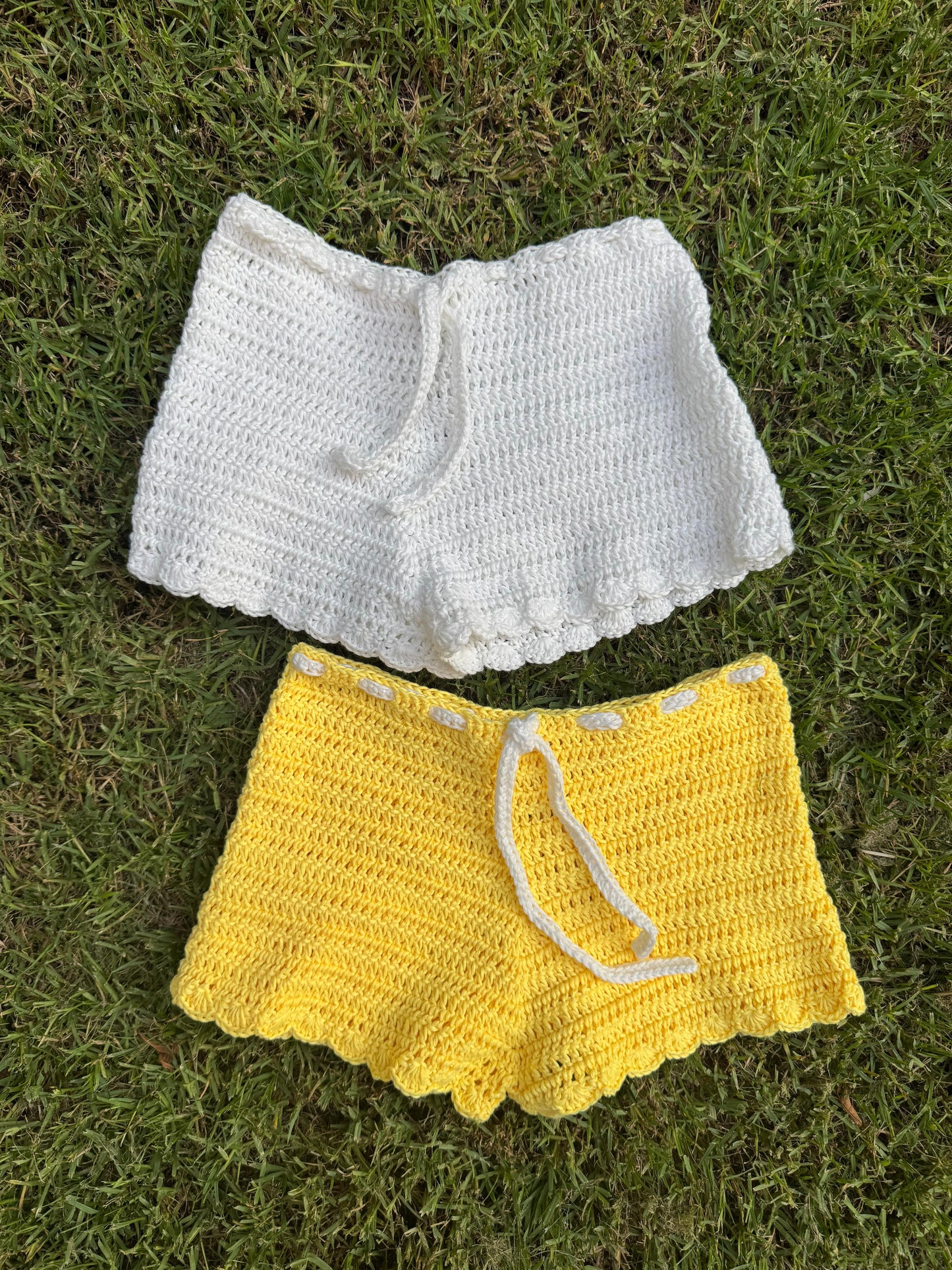 White Shorts