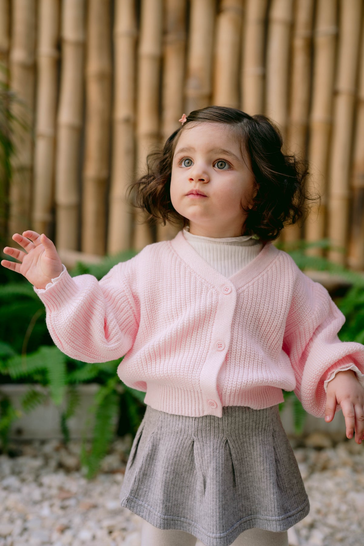 Pink Cardigan