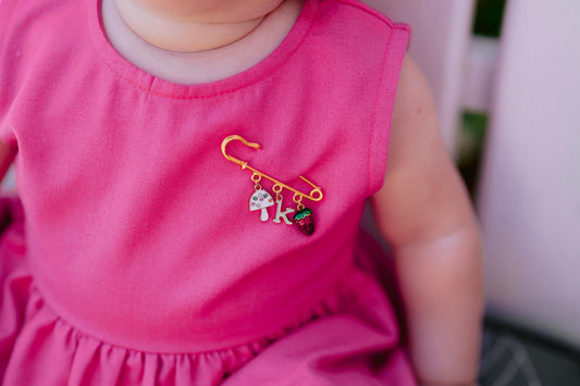 Initial Charm Pin
