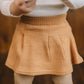 Wool Skirt in Pumpkin Orange