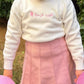 Little Girls' Turtle Neck in White
