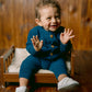 Blue Knit Set