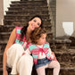 Bundle - Two Handmade Vests ( Mother & Daughter )