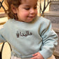 Sweatshirt Dress in Mint
