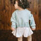 Sweatshirt Dress in Mint