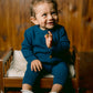 Blue Knit Set