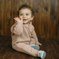 Unisex Knit Onesie in Cashmere