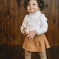 Little Girls' Turtle Neck in White