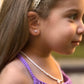 Purple Star Earrings