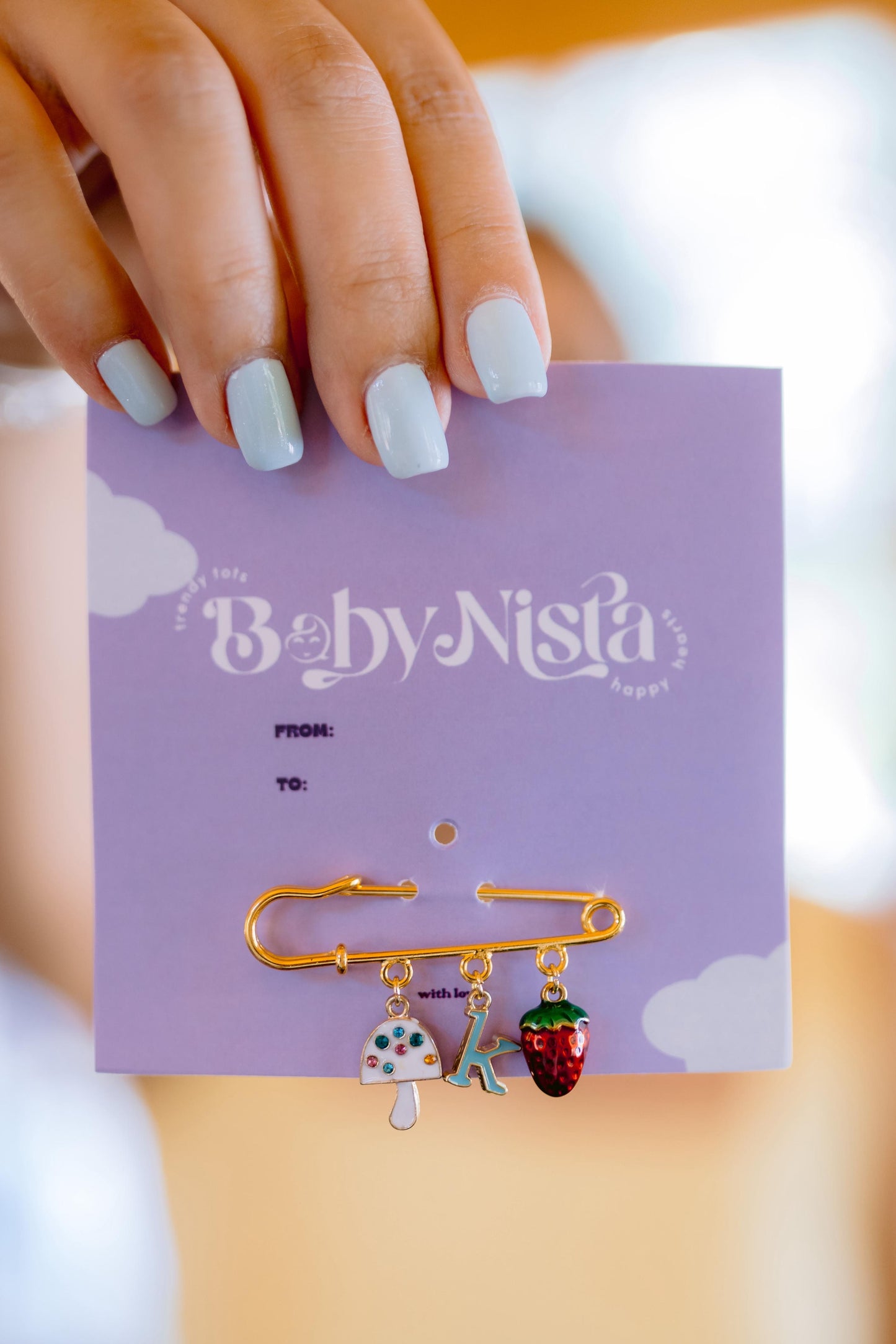 Initial Charm Pin