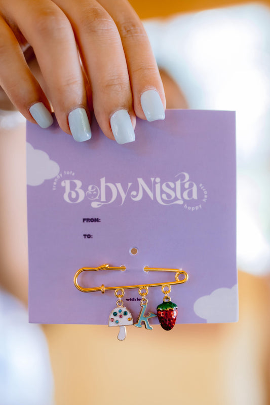 Initial Charm Pin