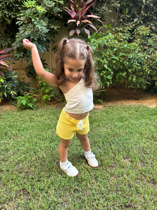 Yellow Shorts