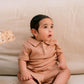 Brown Polo Cotton Set
