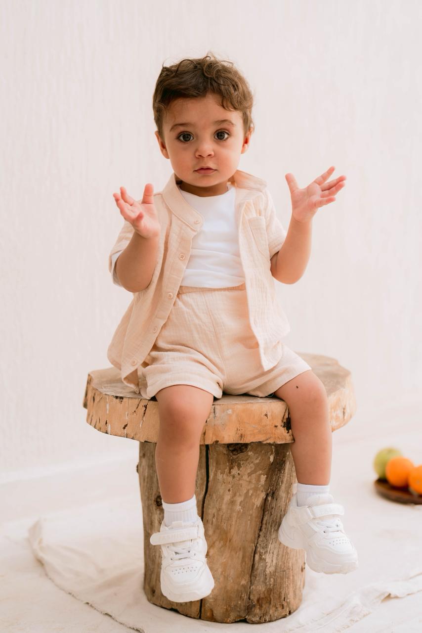 Linen Beige Set