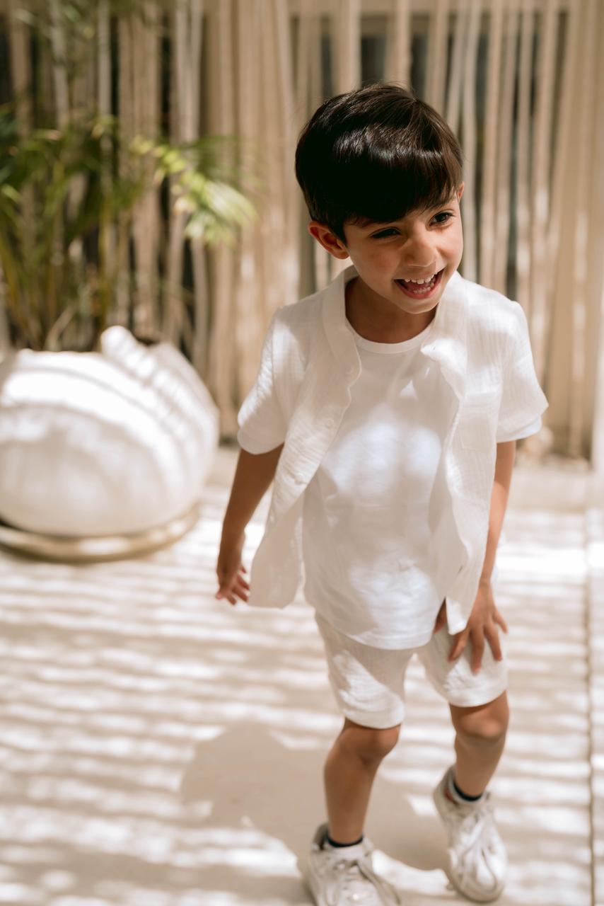 Linen White Set