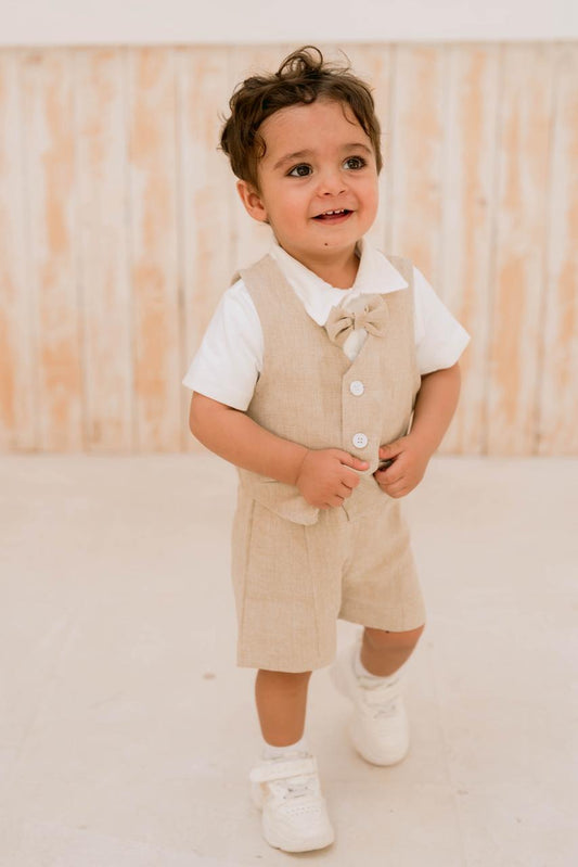 Beige Suit