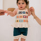 Crochet Top with Jeans Shorts