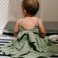 Green Dress with Bow