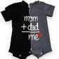 mom + dad Onesie
