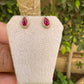 Ruby Earrings