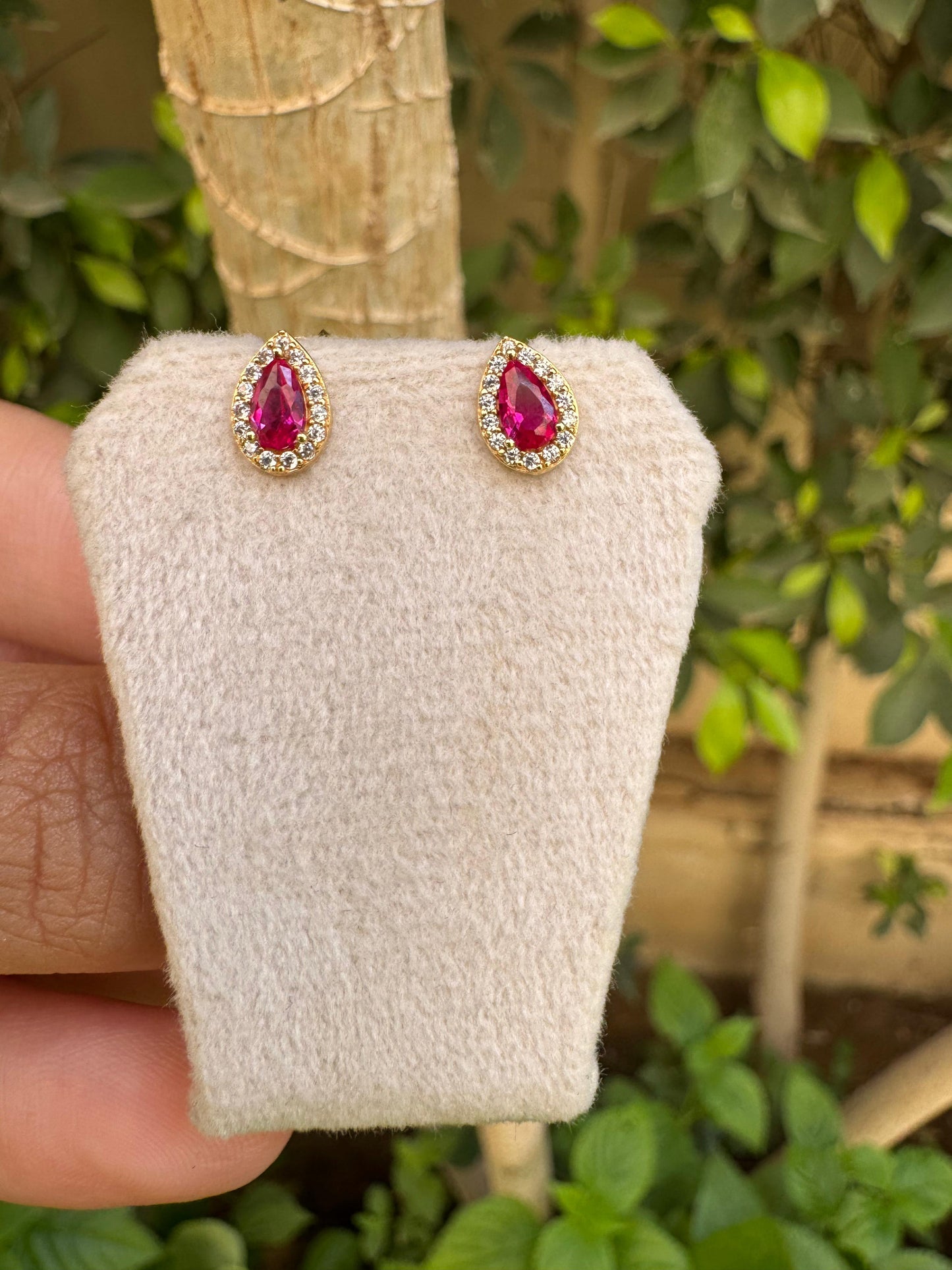 Ruby Earrings