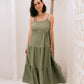 Mom Green Dress with Bow