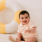 Beige Polo Cotton Set