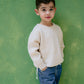 Unisex Beige Pullover