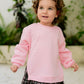 Pink Oversized Sweatshirt Dress